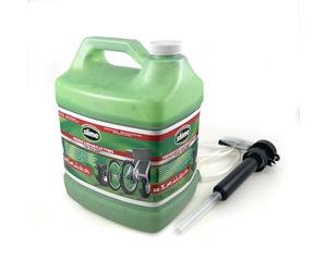 Slime 10204-5 Produit Anti-crevaison pour Vélo avec Pompe, Prévention et Réparation, Convient à Tous Les Vélos, Flacon de 3,78 litres
