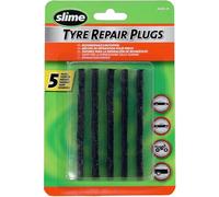 Slime 20252-51 Recharge de mèches de réparation de pneus, pour les pneus tout-terrain sans chambre à air, y compris les VTT, les tondeuses et les brouettes, paquet de 5