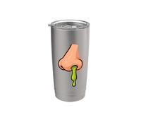 Slime amusant, nez qui coule, sinus Gobelet isotherme en acier inoxydable double paroi