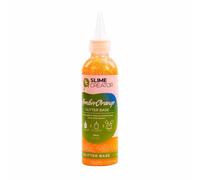 Slime Creator Base pailletée - Orange ambré | Bouteille facile à verser de 180 ml | Sûr et testé pour la fabrication de slime