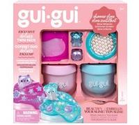 Moose Toys Pack de slime Gui-gui Deluxe Twin Max Embellit ton slime Multicolore