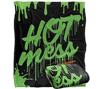 Slime Hot Mess Plaid Ultra Doux au Toucher Soyeux - 152 x 127 cm