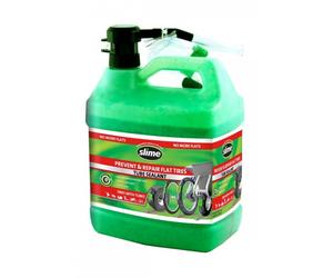 SLIME liquide préventif anti-crevaison chambre à air bidon 3,8L avec pompe doseuse