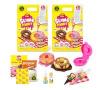 SLIME MART Sachet (Pack de 2 Donuts) de ZURU, Jouet composé de Slime, activités manuelles pour Enfant et Adulte,