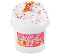 Slime nuage de crème glacée, super doux et non collant, slime pré-fait, cadeaux de fête pour filles et garçons âgés de 8 à 12 ans, jouets sensoriels slime, cadeau d'anniversaire pour enfants