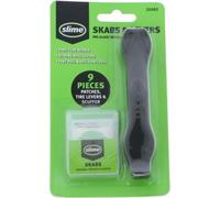 Slime, patchs, SKABS, patchs autocollants, contenu 6 patchs y compris 2x démonte-pneus