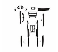 SLIMES Autocollants De Panneau Intérieur De Voiture pour BMW X5 E70 X6 E71 2008 2013 Accessoires Intérieurs en Fiber De Carbone Couverture De Kit Entier (Color : X6)
