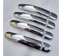 SLIMES Modification l'apparence du véhicule Garniture De Poignée De Porte De Voiture Chromée, Protection De Style, Autocollant pour VW pour Golf 5 Mk5 A5 1K(Style 1)