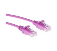 Slimline - Cordon de raccordement - RJ-45 (M) pour RJ-45 (M) - 50 cm - U/UTP, non blindé - CAT 6 - démarré, sans halogène, moulé, sans crochet -