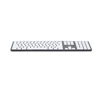 Slimline KB-MCH-02-BKW - Clavier - USB - US - noir, blanc