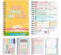 Slimming World Agenda Alimentaire Pour Le Nouvel An 2020 Avec Carte De Compte À Rebours 7 Semaines Et Autocollants Good Times Tan Lines A5 Flamingo Tan Lines