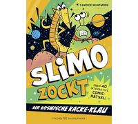SLIMO ZOCKT: Der kosmische Kacke-Klau: Über 40 interaktive Comic-Rätsel! | Interaktives Comic-Rätsel-Abenteuer für Kinder ab 7 Jahre