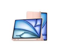 Mean Well Étui Folio SlimSkin pour iPad Pro 11" avec support Apple Pencil - Rose