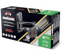 Slimstyle Plus 100 Sdr Support Mural Double Bras Pour Tv De 14" À 32" Vesa 50-75-100 Fabriqué En Italie
