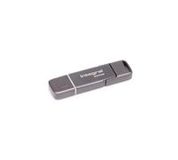 SSD portable - INTEGRAL - SlimXpress Dual Metal - 256 Go - Externe - USB 3.2 Gen 2x1