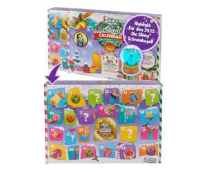 SLIMY Calendrier de l'Avent édition limitée avec 24 masses de jeu différentes - Coffret cadeau original Slime, jeu amusant pour les enfants avec du slime (à partir de 3 ans)