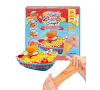 Slimy Street Foodz Crush - Mini Chiccy Nuggies, Slime et Pâte à Modeler Set Créatif, Jeu de Cuisine pour Mélanger, Former et Décorer, Activité Créative pour Enfants
