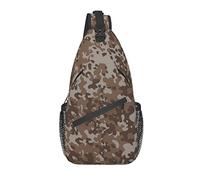 Sling Backpack Corps Camo Travel Randonnée Daypack Pattern Rope Crossbody Shoulder Bag