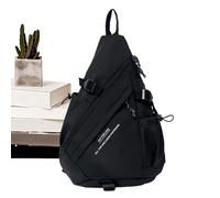 Sling Bag, Casual Pack Students, Stylish Sports Chest Pack, Large Capacity Daypack, Comfortable Wear, Adjustable Strap, Excellent for Camping, Hiking, Fitness Activities