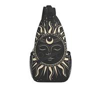 Sling Bag Sun Boho Tarot Randonnée Daypack Bandoulière Épaule Sac À Dos Voyage Poitrine Pack pour Hommes Femmes