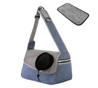 Sling Carrier, Pet Carrier, Dog Carry Bag, Pet Sling Carrier, Shoulder Bag Design Storage Pocket Breathable Material Travel Companion Enhances Comfort Portable Suitable for Cats and Small Dogs