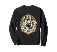 Sling Flow Club Acrobatie Aérienne en Tissu Sweatshirt