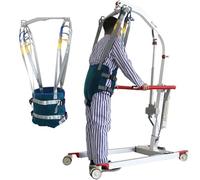Sling Patient Lifter, appareil de transfert assisté pour la verticalisation et la marche, harnais et écarteur, harnais médicaux pour tout le corps, pour patients handicapés et personnes âgées(Medium)