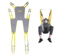Sling Patient Lifter Ceinture de douche à quatre points de soutien, grande ceinture de levage for douche, ceinture de transfert à usage domestique