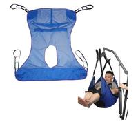 Sling Patient Lifter Ceinture de transfert à usage domestique, chaise percée médicale for personnes handicapées, sangle for le positionnement et le levage du lit, assistance au levage des personnes ha