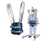 Sling Patient Lifter Ceinture de transfert for marche, support à quatre points, sangle de douche, sangle de levage for personnes âgées obèses