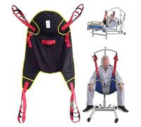 Sling Patient Lifter Écharpe de toilette avec support de tête, chaise percée for handicapés, écharpe for tout le corps
