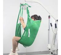 Sling Patient Lifter, harnais de levage universel en maille avec ouverture pour la chaise percée, harnais de douche à jambes divisées, ceinture de transfert médical pour les personnes âgées, les handi