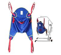 Sling Patient Lifter Machine de transfert élévatrice, chaise percée, harnais complet for le corps, harnais de levage de toilette, harnais de douche à jambes divisées for patient, for soignant, personn