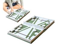 Sling Puck Board, 3D Printed Fun Toy, 30x30cm Two Player Foldable Set for Kids, 3D Printed Family Play Display, Tabletop Activity Category with Easy Setup, Indoor Outdoor Entertainment for Teens