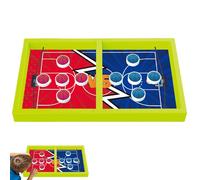 Sling Puck - Éducatif en Bois Interactif Deux Joueurs,Jeu de Basketball de Table | pour de Âges Réunions Entre Amis Soirées en Famille Fêtes Maternelle Jardin d'École Maternelle