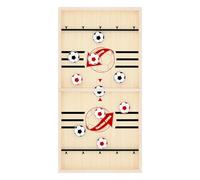 Sling-Pucks - Mini table de baby-hockey sur air avec 10 slingshots | Jeu de société Slingshot rapide pour salle de tes d'anniversaire, hayon arrière et plaisir familial