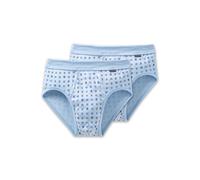 Schiesser Homme Sportslip (2er Pack) Slip, Bleu (802-air), XL EU