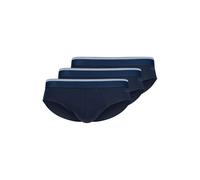 Skiny Slip bleu marine / argent, Taille L