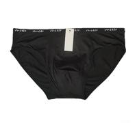 Slip à couture minimale pour homme avec profil taille moyenne et poche bombée fonctionnelle pour réduire les frottements et l'accumulation de chaleur (XL noir)