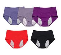 Slip Absorbant pour Incontinence pour Femme, Culotte Anti Fuite Urinaire Femme Lavable, Fuite Urinaire Lavable et Réutilisable Culotte Menstruelle Anti-fuite