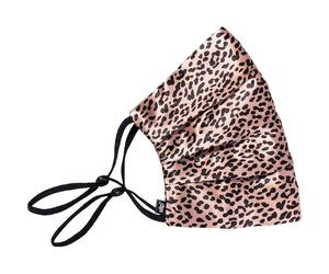 slip Accessoires Face-CoveringsPure Silk Face Cover Rose Leopard 1 Stk.