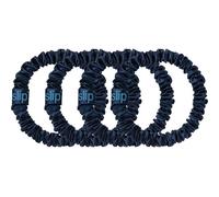 Slip - Pure Silk Skinny Scrunchies - Élastiques à cheveux en soie navy 4 St.
