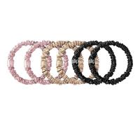 slip Accessoires Hair-CarePack of 6Skinny Hair Scrunchies 6 Stk.