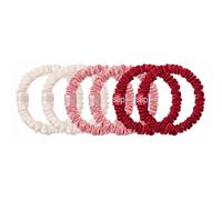 Slip - pure silk skinny scrunchies - sweetie - Élastiques à cheveux en soie 6 St.