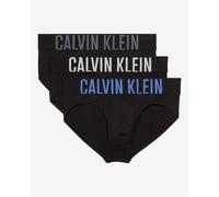 Slip Calvin Klein Intense Power noir gris bleu (3 unités) - XS