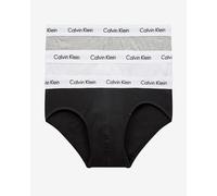Calvin Klein homme Slip blanc / noir / gris chiné, Gris S