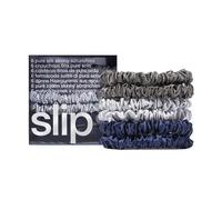 SLIP Chouchous en soie - Noir, rose et caramel - 100% pure soie de mûrier 22 mommes pour femme
