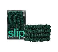 slip Chouchous skinny : anti-plis, anti-casse Slipsilk™ qui protège les cheveux délicats | Comprend 4 chouchous en soie pure : forêt