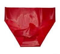 Slip confortable en latex pour homme avec nez d'éléphant pour un usage quotidien (2XL rouge)
