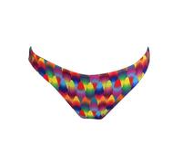 Slip de bain femme Turbo Surf And Flower Pattern Mare Multicolore L